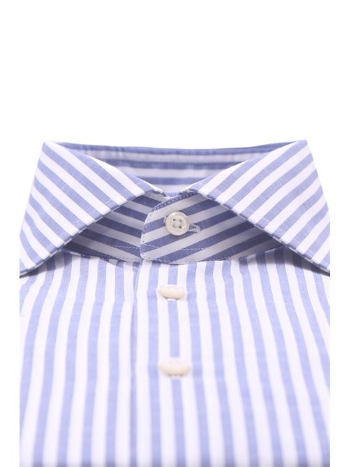 camicia a righe in cotone fiammato SARTORIA CAMPO | GH219-B43005